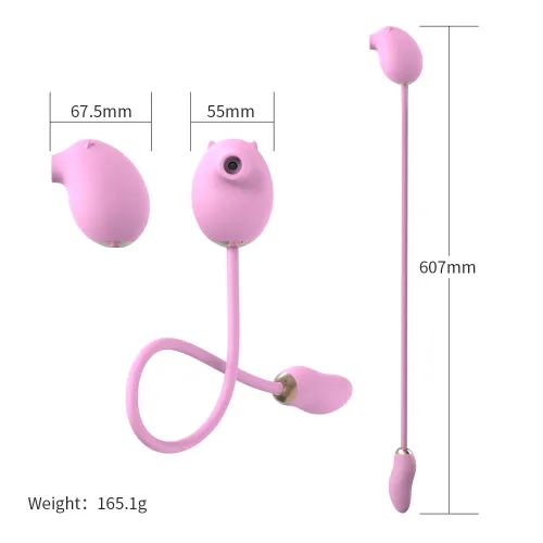 Double - Headed Suck Vibrate Jump Egg