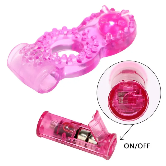 Basic Vibrating Cock Ring（Random Color）