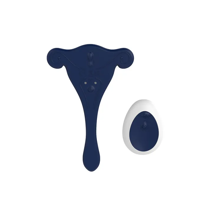 Silicone Strap-On Bendable Jumping Egg
