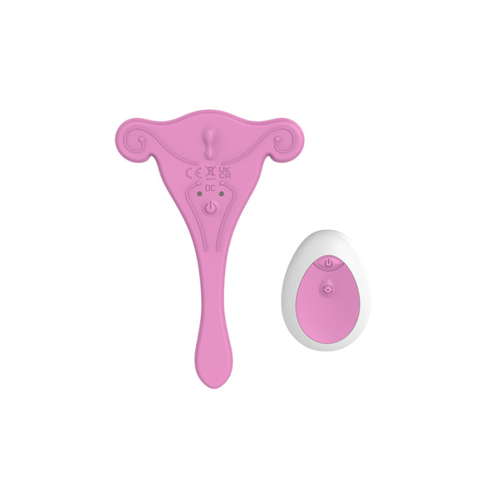 Silicone Strap-On Bendable Jumping Egg