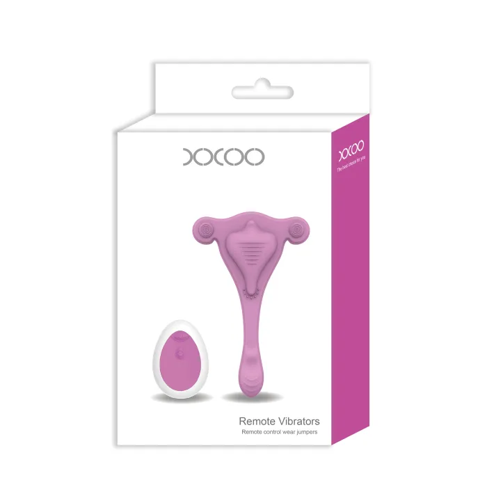 Silicone Strap-On Bendable Jumping Egg