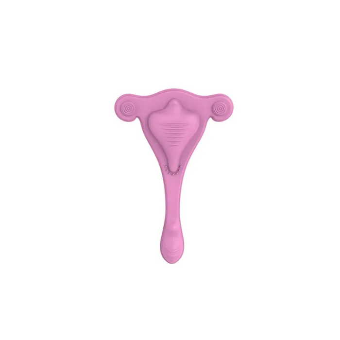 Silicone Strap-On Bendable Jumping Egg