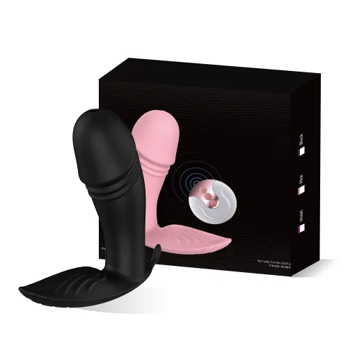 12 Speed Silicone Strap-on Vibrator