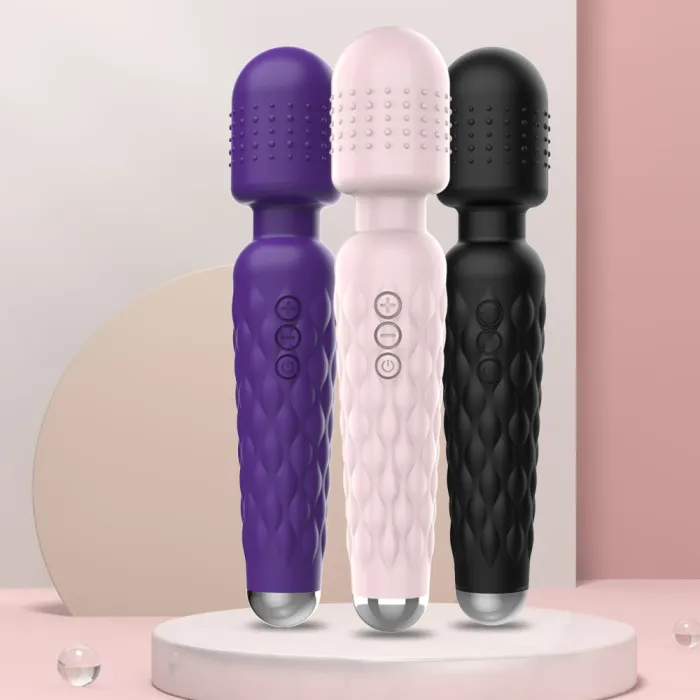 12 Frequency Mini Wand Massager