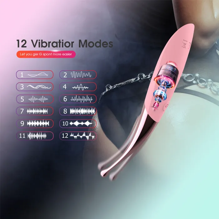 12 Frequency G-spot Clitoral Vibrator
