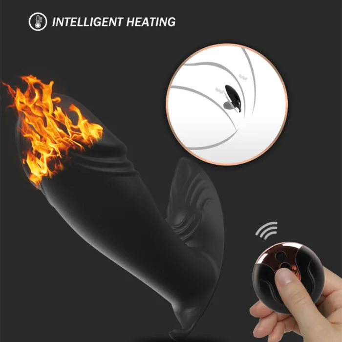 12 Speed Silicone Strap-on Vibrator