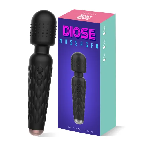 12 Frequency Mini Wand Massager