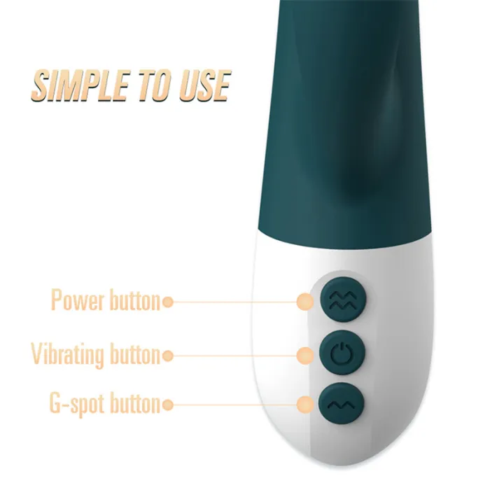 12 Frequency Double Rabbit Vibrator
