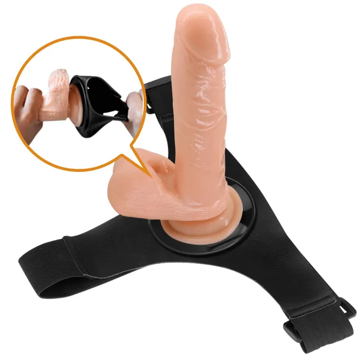 Strap-On Harness Kit with 7.4 Inch Dildo