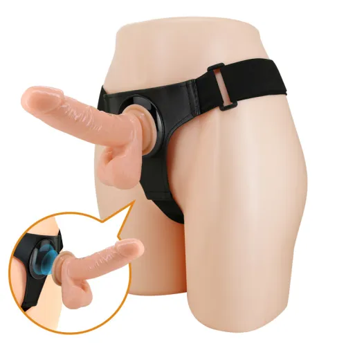 Strap-On Harness Kit with 7.4 Inch Dildo