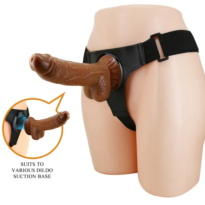 Strap-On Harness Kit with 7 Inch Dildo