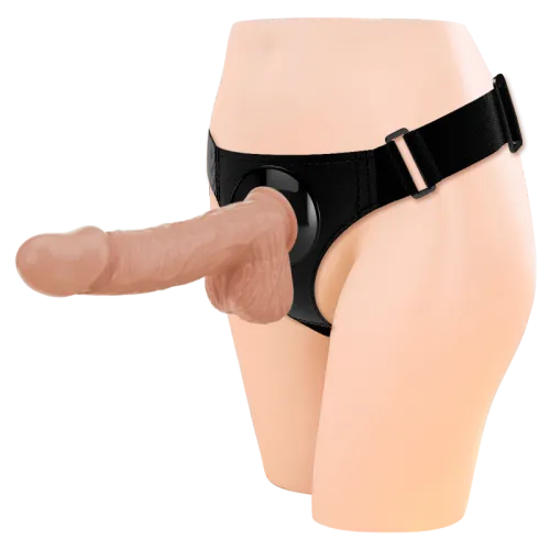 Strap-On Harness Kit with 7.6 Inch Dildo