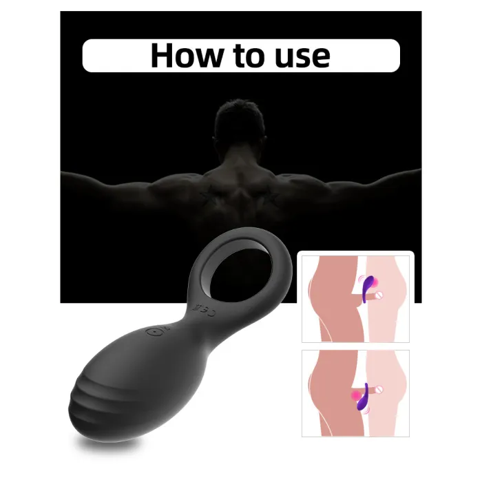 10 Speed USB Rechargeable Vibrating Cock Ring