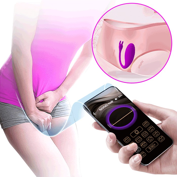 12 Function App Controlled Rechargeable Love Egg