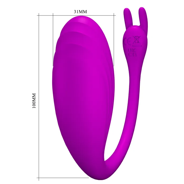 12 Function App Controlled Rechargeable Love Egg