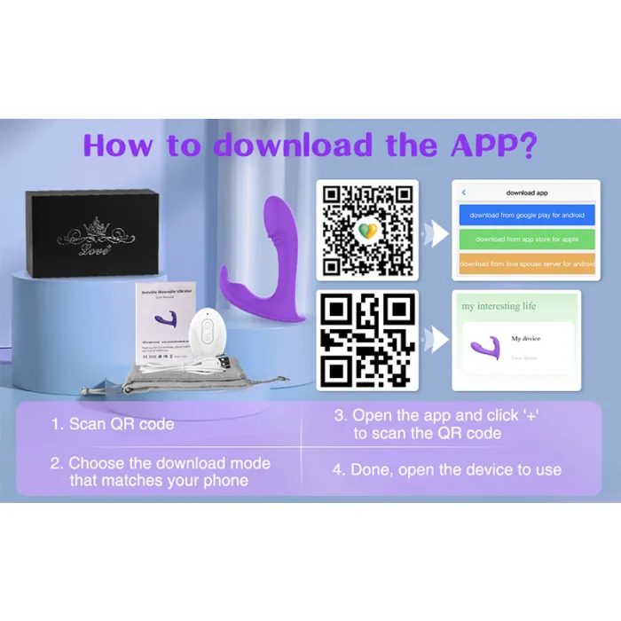App Controlled Rechargeable G-Spot Stimulation Massagers