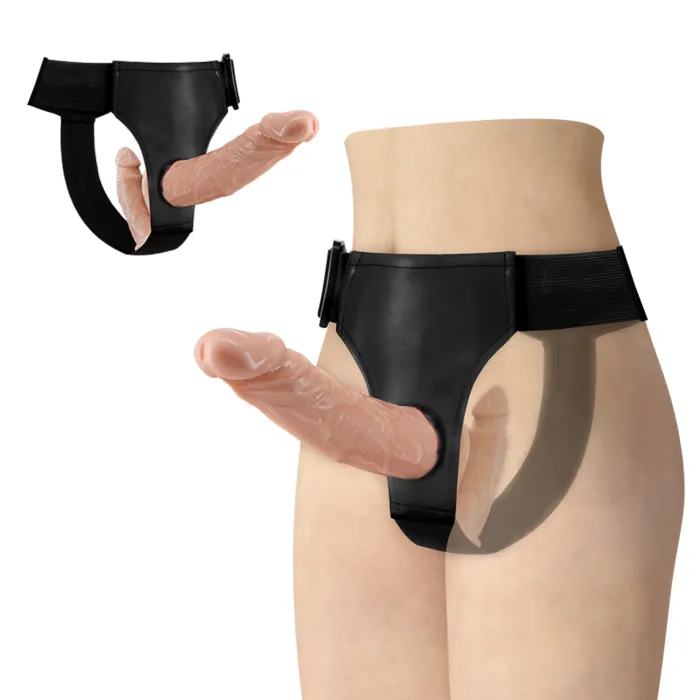 Double-Ended Strap-on Dildo Harness