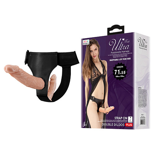 Double-Ended Strap-on Dildo Harness