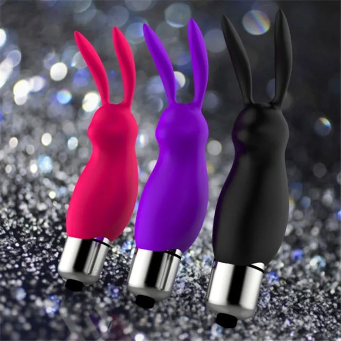 Mini Rabbit Vibrator G-spot Clitoris Vagina Stimulator