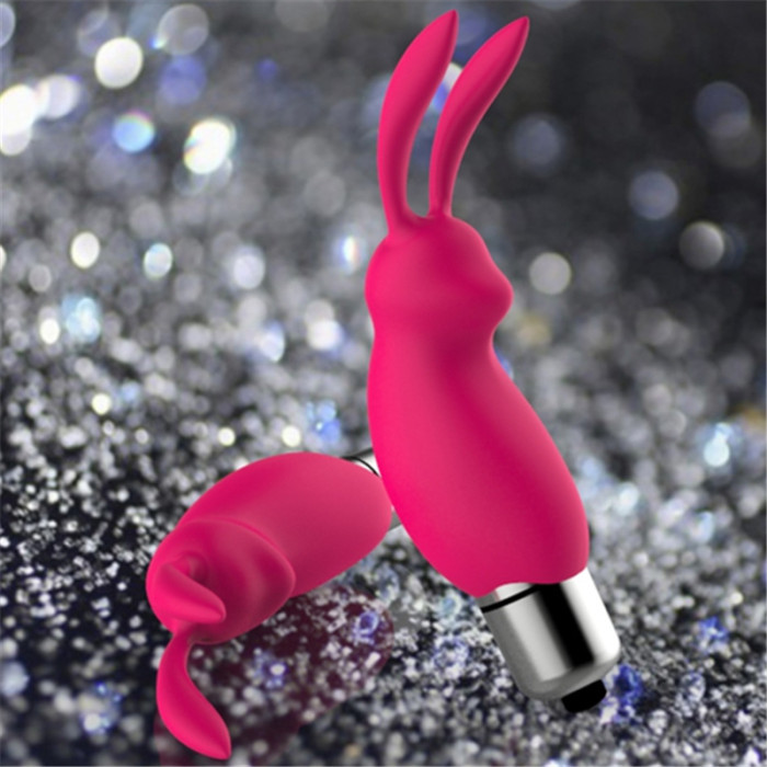 Mini Rabbit Vibrator G-spot Clitoris Vagina Stimulator
