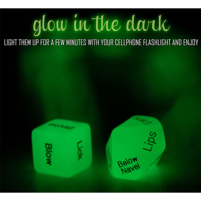 2 Pcs Set Love Sex Dice Toys