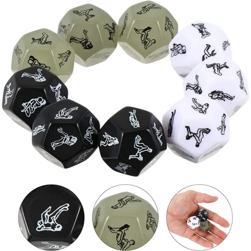 Sex Dice 12 Sided Couples Gambling Adult Game