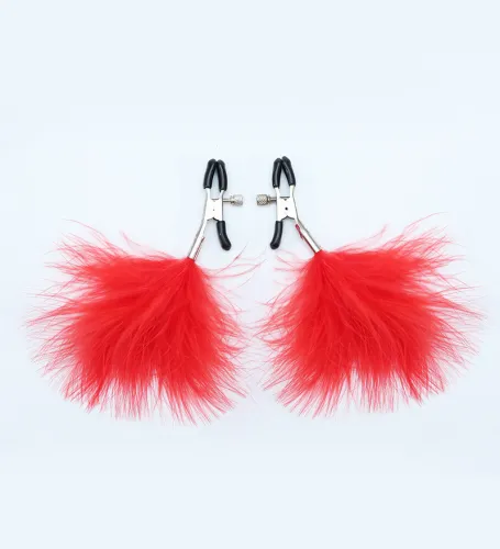 Sexy Feather Nipple Breast Clamp