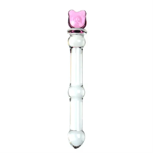 Small Size Glass Dildo Anal Butt Plug