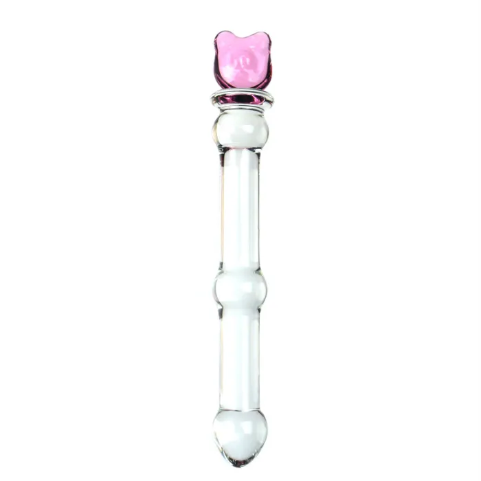 Small Size Glass Dildo Anal Butt Plug