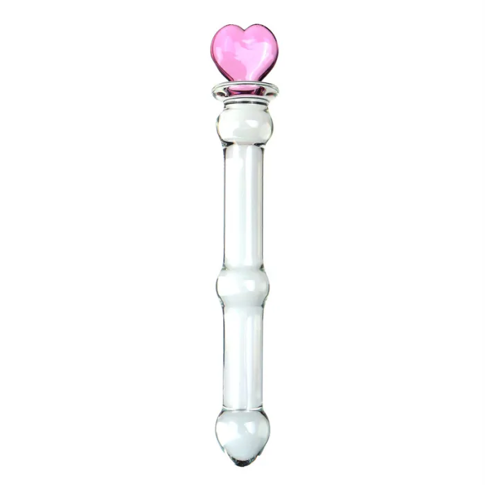Small Size Glass Dildo Anal Butt Plug