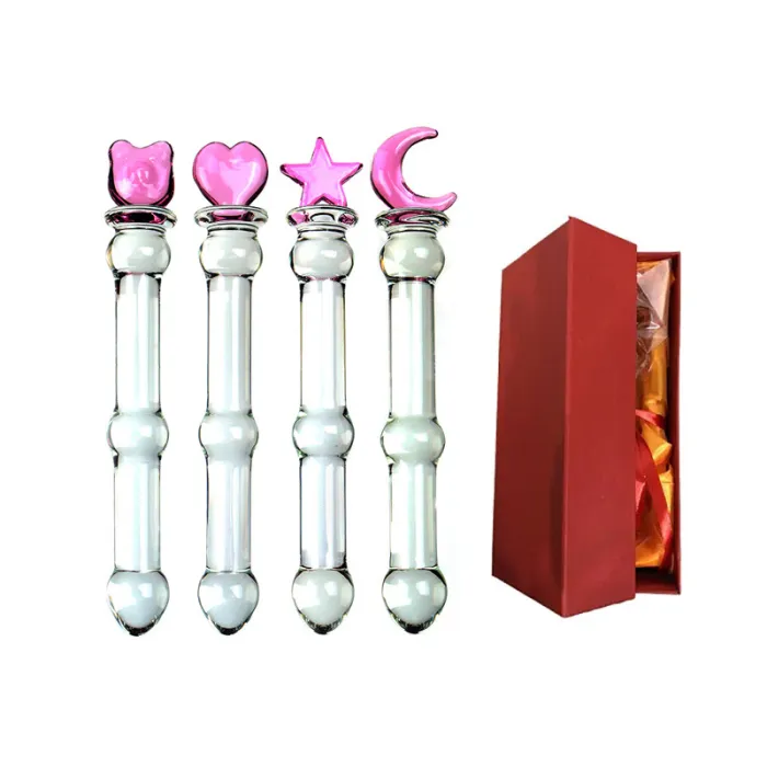 Small Size Glass Dildo Anal Butt Plug
