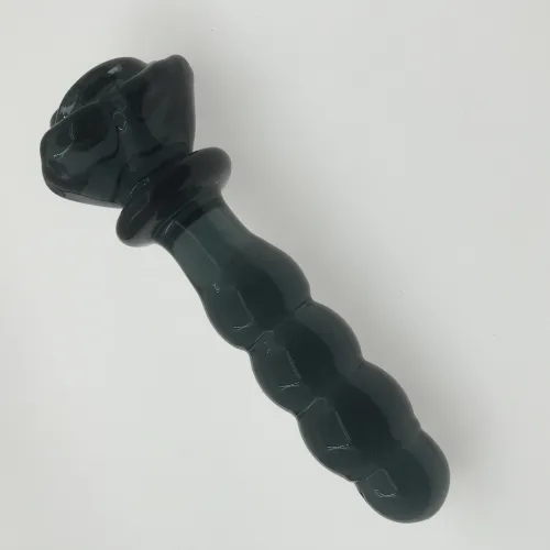 Rose Glass Sex Toys Anal Dildo