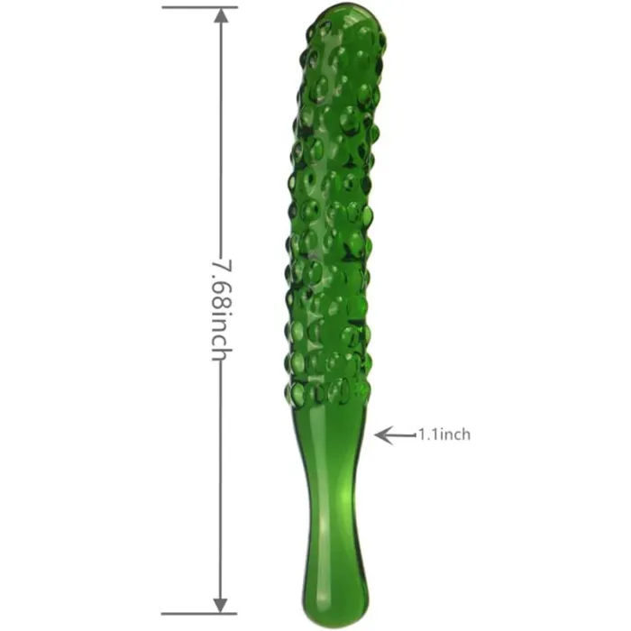 Simulation Vegetable Glass Anal Plug