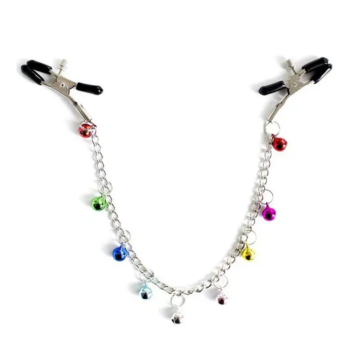 Jewelry Bell Breast Clamp with Adjustable Metal Chain