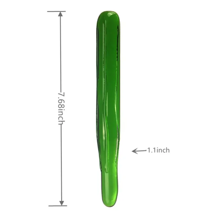 Simulation Vegetable Glass Anal Plug