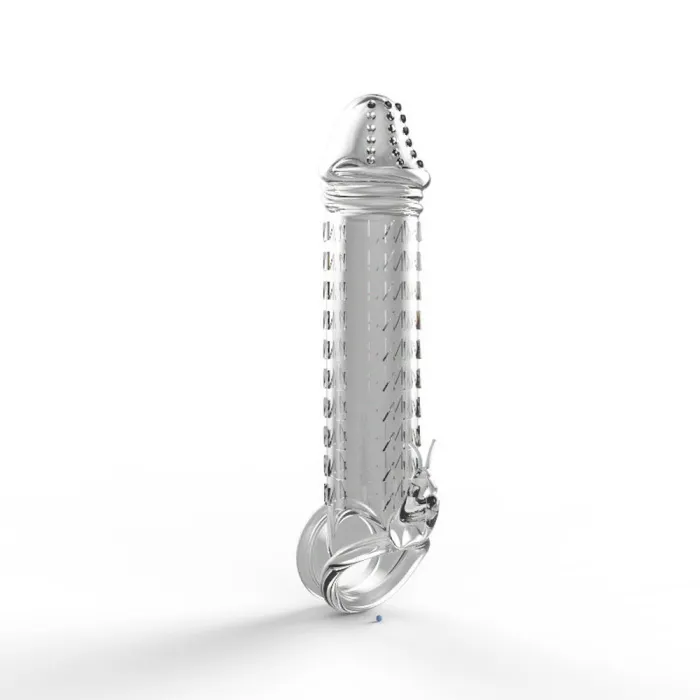 Crystal Rabbit Sleeve In Clear