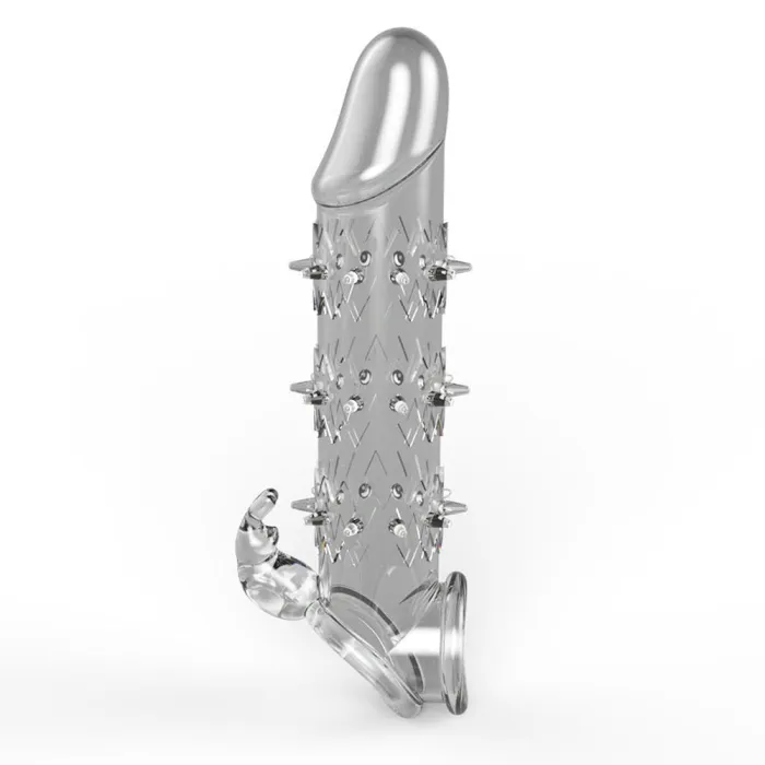 Crystal Rabbit Sleeve In Clear