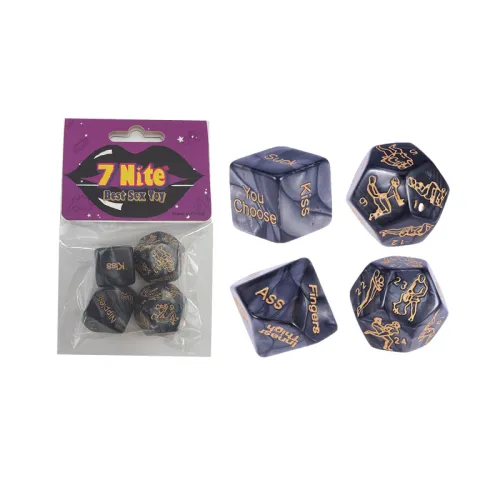 4 Pcs Set Love Sex Dice Toys