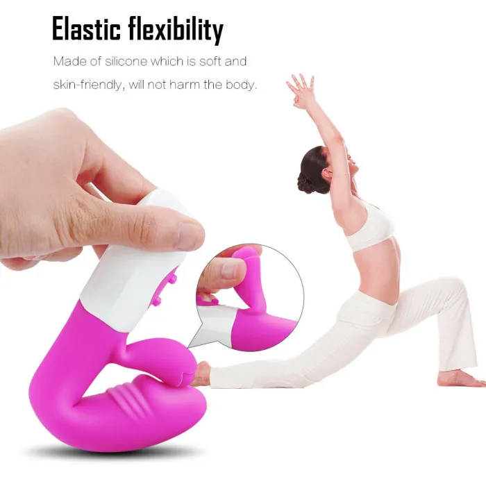 Dual Vibrator Clitoral Stimulator Vibrating Dildo