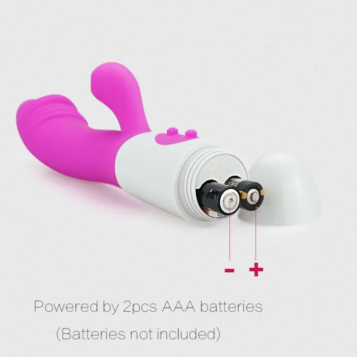 Dual Vibrator Clitoral Stimulator Vibrating Dildo