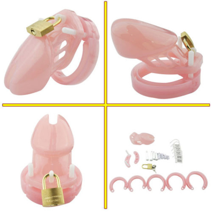 Male Chastity Device Belt Cage Gimp penis Cock Cage