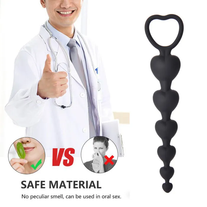 Anal Beads Pull Ring Ball Butt Plug