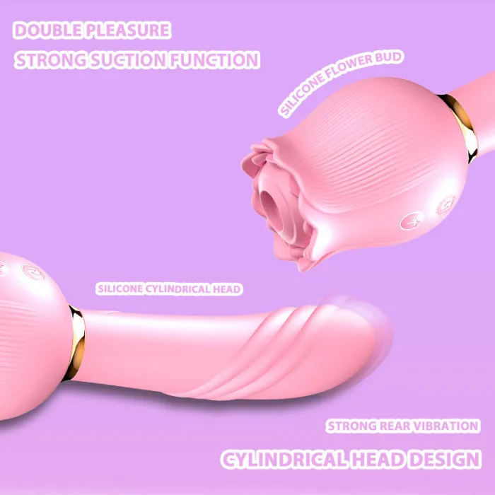 G-Spot Rose Tongue  Vibrator
