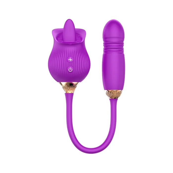12 Frequency Tongue Rose Jumping Egg