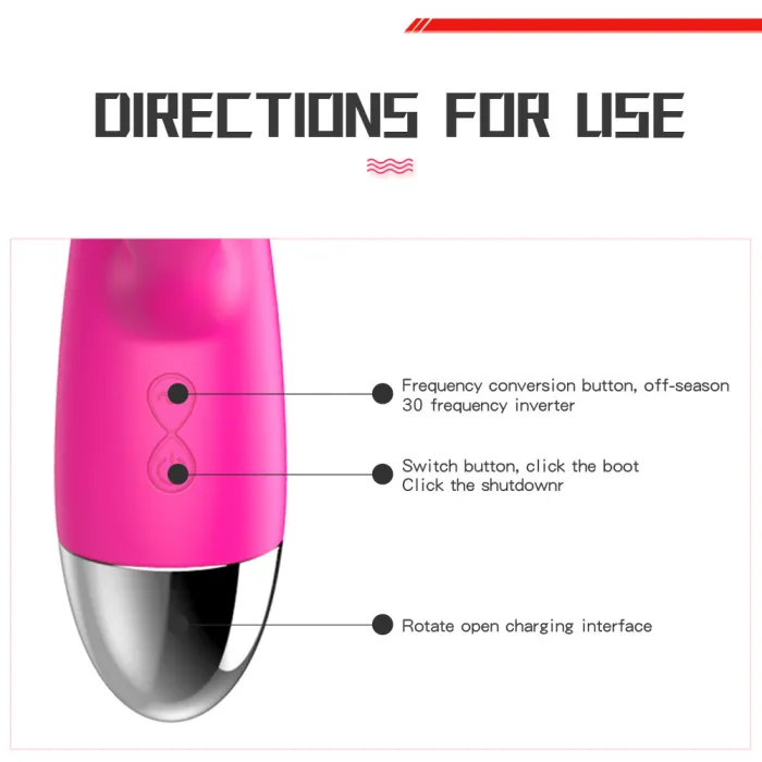 12 Frequency Heating G-spot Vibrator