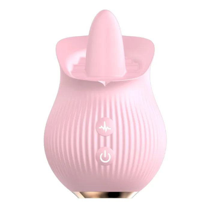 12 Frequency Tongue Flower Suck Vibrator