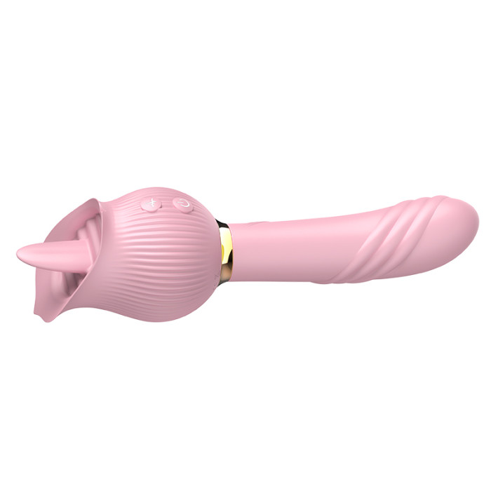 12 Frequency Tongue Rose Vibrator