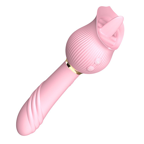 12 Frequency Tongue Rose Vibrator