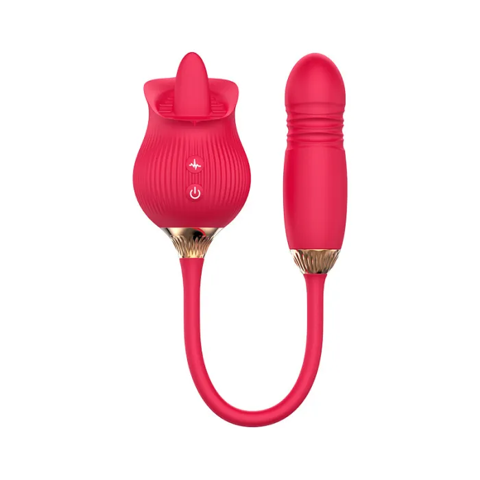 12 Frequency Tongue Rose Jumping Egg