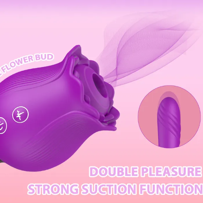 G-Spot Rose Tongue  Vibrator